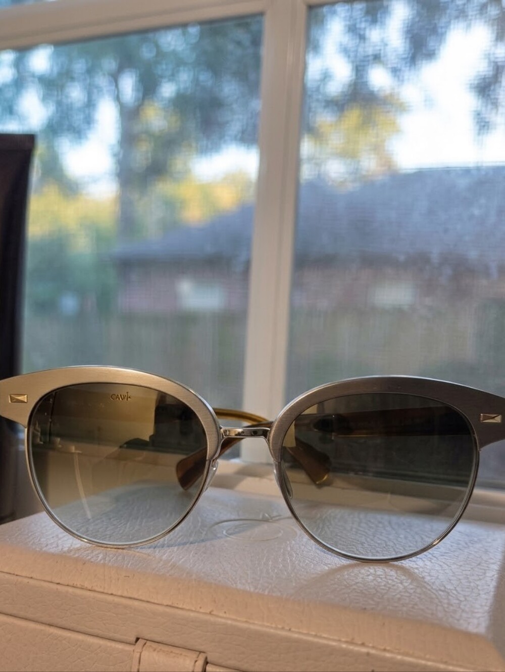 Oliver PEOPLES OV1467  Cat-Eye Women's Sunglasses in Gold
